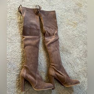 Stuart Weitzman Highland boots Taupe 7.5